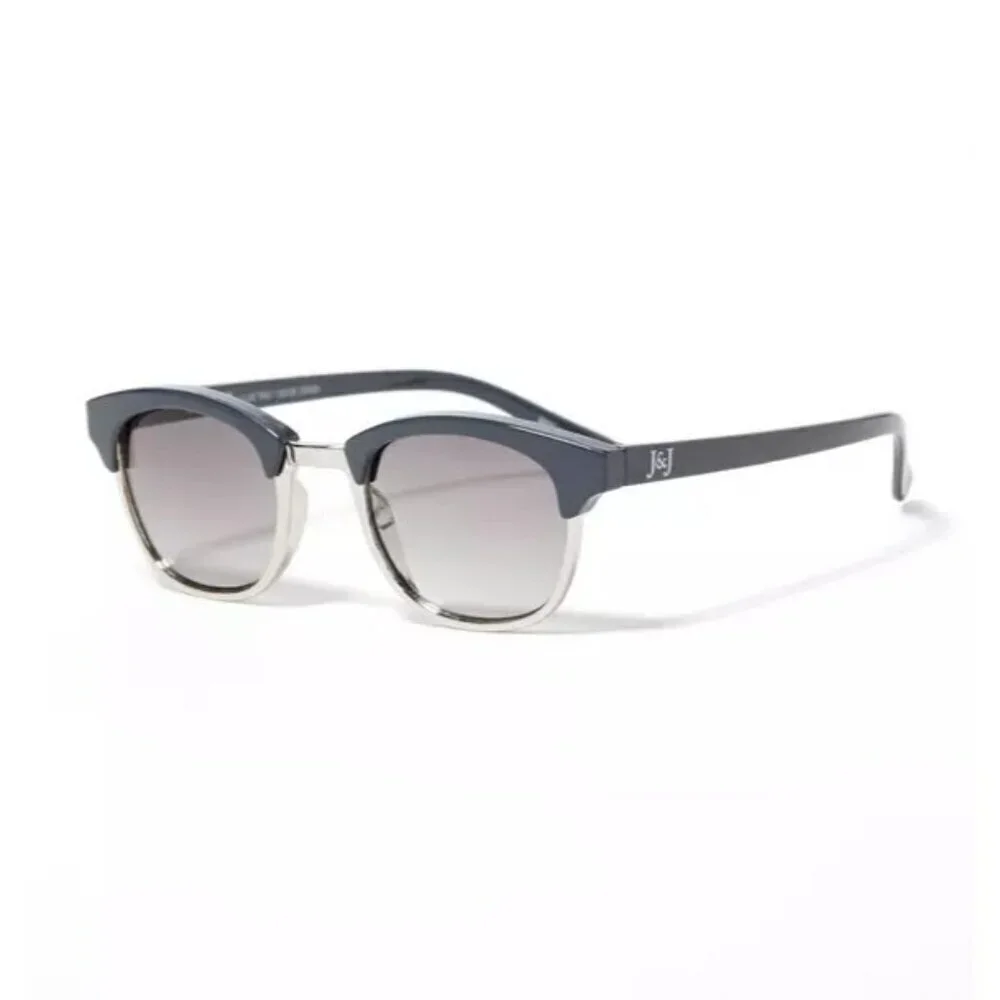 Janie and Jack Baby Boys 0-2 Years Vintage Inspired Wayfarer Sunglasses in Navy